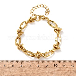 Bracelets à maillons en acier inoxydable 304&nbsp;BJEW-F536-06G