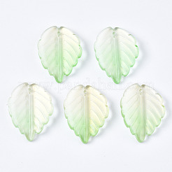 Окрашенного распылением стеклянные подвески GLAA-N042-004