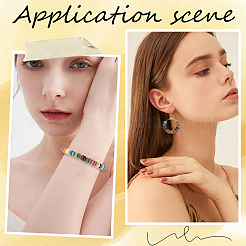 4 нить бусины из натурального вулканического камня&nbsp;G-LT0001-01B