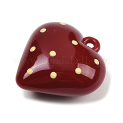 Подвески из непрозрачной акриловой эмали OACR-B036-12B