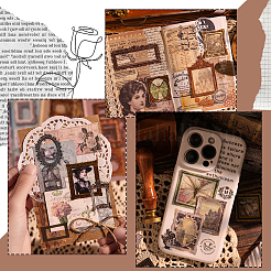 6 Satz 6 Stile hohle Randpapier-Scrapbook-Aufkleber&nbsp;DIY-SP0002-64