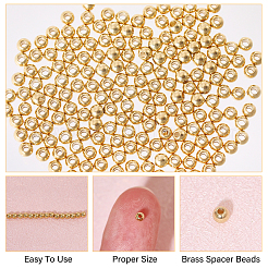600 шт. Латунные дистанционные бусины&nbsp;FIND-CA0009-26