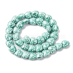 Фарфоровые бусины ручной работы&nbsp;PORC-K010-07B