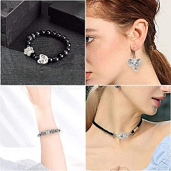 45шт 15 стиля бусины из сплава в тибетском стиле&nbsp;FIND-YW0006-32