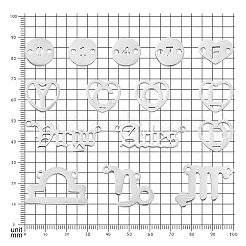 15 шт. подвески из нержавеющей стали STAS-CJ0002-19