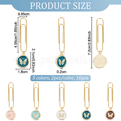 Железные длинные скрепки AJEW-AB00045