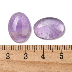 天然石アメジストカボション  オーバル  18x13x5~5.5mm&nbsp;G-C115-01A-25