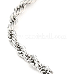 Изготовление витых браслетов из нержавеющей стали 304 STAS-P333-20P