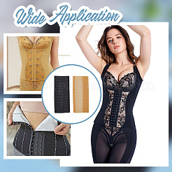 2 шт. 2 цвета полиэстер женский 3 ряда 15 крючка удлиненный корсет бюстгальтер удлинитель&nbsp;FIND-BC0005-68