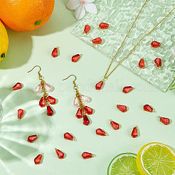 24шт подвески из прозрачной смолы&nbsp;RESI-ME0001-20B