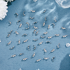 100 шт. латунные наконечники для бусин&nbsp;KK-DC0003-67