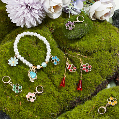 Маркеры стежков с сотовой структурой из сплава эмали HJEW-AB00249