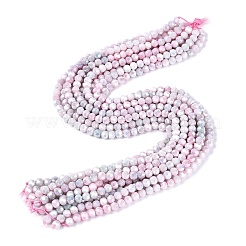 Fili di perle di vetro galvanizzate anti-ossidazione&nbsp;EGLA-ZX010-6mm-06