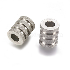 Европейские бусины из нержавеющей стали 304 STAS-E454-41P