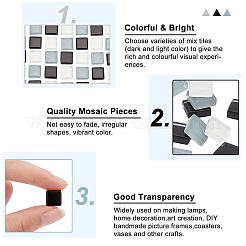 Cabochons en verre transparent&nbsp;GLAA-GF0001-11D