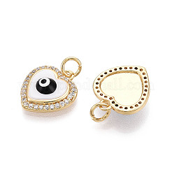 Латунные микро проложить кубического циркония подвески&nbsp;KK-N257-18G