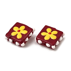 Эмалевые бусины ручной работы в технике лэмпворк&nbsp;LAMP-S079-08E