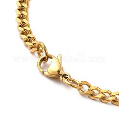 Крест из нержавеющей стали 304 с подвеской в виде дерева жизни NJEW-M197-02G