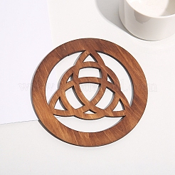 Ornements rituels d'autel wicca en bois&nbsp;PW-WG43201-01