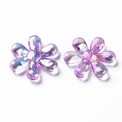 Прозрачные акриловые бусины&nbsp;TACR-S154-35C-935