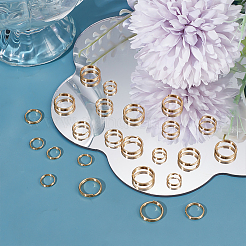 150 шт. 3 стиля разъемных колец из нержавеющей стали 304 STAS-BBC0002-88