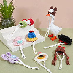 8 Stück Puppenhut aus Polyester in 8 Stilen&nbsp;DIY-SC0033-54A