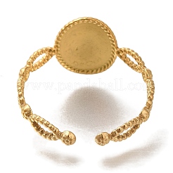 Кольца-манжеты из нержавеющей стали 304 для женщин&nbsp;LS-RJEW-Z074-17G