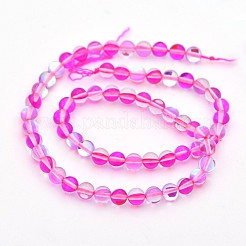 Круглые синтетические лунные камни G-M210-8mm-08