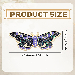 Épingles en émail papillon&nbsp;JEWB-LP0004-30A