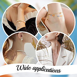 28 шт. 14-х стильный удлинитель цепи из нержавеющей стали 304 STAS-PH0004-70