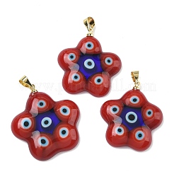 Подвески лэмпворк ручной работы&nbsp;LAMP-D006-07G