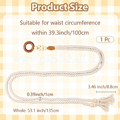 Ceintures corset en coton et cordon ciré&nbsp;AJEW-WH20070-011A