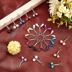 4 карточка 2 стиль стальные U-образные зажимы набор AJEW-CA0001-66