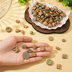 100 г непрозрачных акриловых бусин&nbsp;OACR-TA0003-93