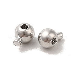 Зажимные бусины из латуни KK-Q773-05P