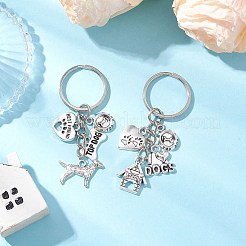 2шт. брелки из сплава&nbsp;KEYC-JKC01191