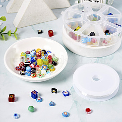 Стекло ручной работы тысячецветник бисера LAMP-KS0001-01