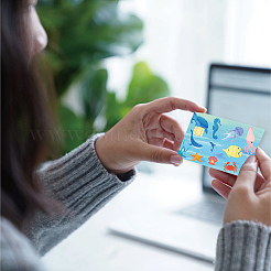 ПВХ пластиковые водонепроницаемые наклейки для карт DIY-WH0432-065