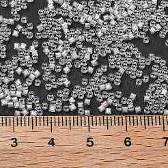 Прозрачные внутри цветные стеклянные бусины&nbsp;SEED-H003-04A