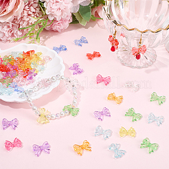 150 шт. Прозрачные акриловые бусины TACR-PA0001-10