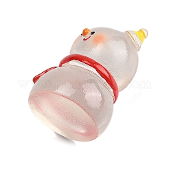 Рождественские фигурки из смолы для украшения рабочего стола в домашнем офисе DJEW-M017-01D