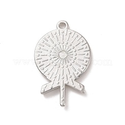クリスマステーマラックメッキ合金エナメルペンダント  キャンディーチャーム  プラチナ  27.5x17x2mm  穴：1.7mm&nbsp;PALLOY-O109-30P