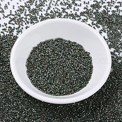 MIYUKIデリカビーズ  シリンダー  日本製シードビーズ  11/0  （db0324)マットメタリックパティナアイリス  1.3x1.6mm  穴：0.8mm  約2000PCS /ボトル  10 G /ボトル&nbsp;SEED-JP0008-DB0324