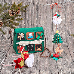 Квадратная нетканая ткань DIY-BC0003-02