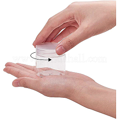 Прозрачные пластиковые бусины CON-WH0068-21