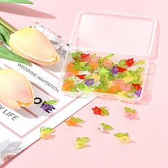 Colgantes de acrílico transparente 50pcs&nbsp;PALLOY-FS00043-06