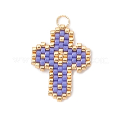 Стеклянные подвески из бисера PALLOY-MZ00881