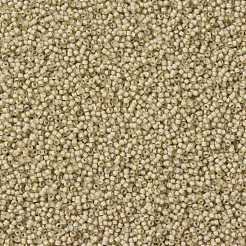 TOHOラウンドシードビーズ  日本製シードビーズ  （369fm）ベージュの裏地付きクリスタルマット  15/0  1.5mm  穴：0.7mm  約3000PCS /ボトル  10 G /ボトル&nbsp;SEED-JPTR15-0369FM