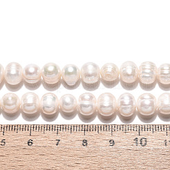 Нити из натурального культивированного пресноводного жемчуга PEAR-N026-04