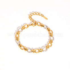 Комплект из цепочек и браслетов из нержавеющей стали 304 для женщин IX7784-1